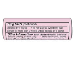 TUMS berry-flavor roll-pack showing portable pocket rolls.