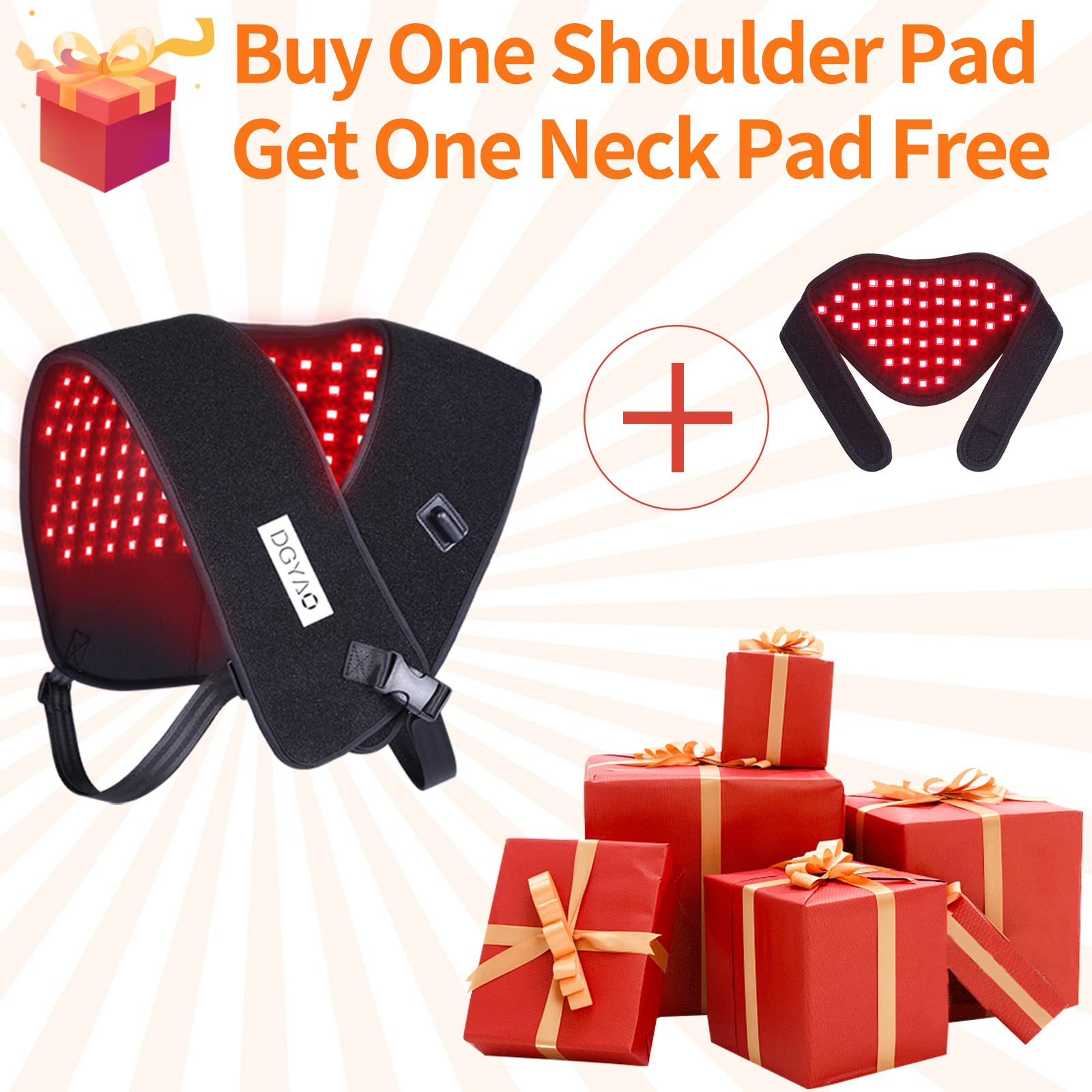 TUOB infrared neck pad delivers deep-penetrating warmth