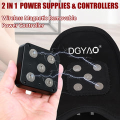 TUOYR near infrared foot massage slippers promote circulation during daily activities.