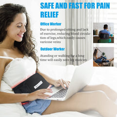 tuoyr red light wrap side view demonstrates flexibility during treatment and movement