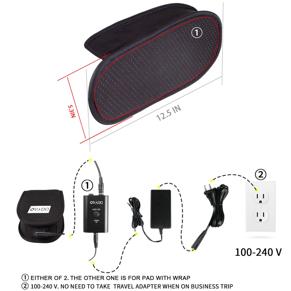 TUOYR wide-voltage power cord image highlights versatile home use