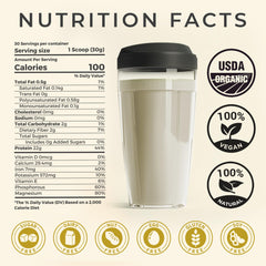 TUPAXA hemp protein poured into a shake for quick fueling