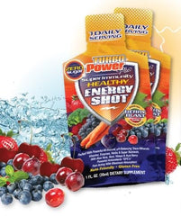 Turbo Power Plus bottle pour illustrating liquid hydration and flavor