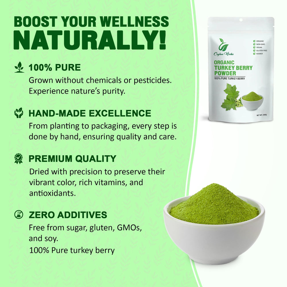 Turkey Berry Leaves Tea eco friendly packaging supports sustainable sourcing