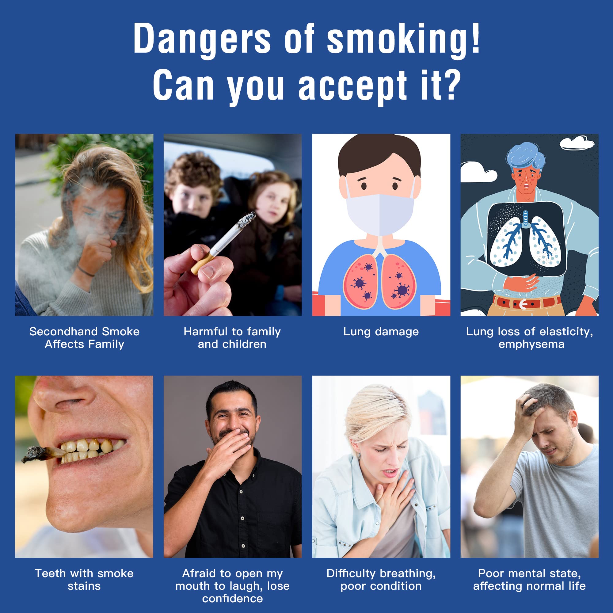 Tuwyfe stop-smoking patch kit layout features eight weeks of guidance.