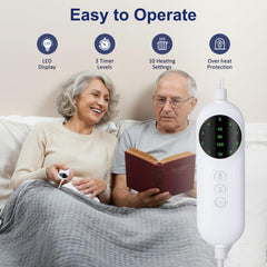 TVMALL XXL heating pad back coverage for back comfort