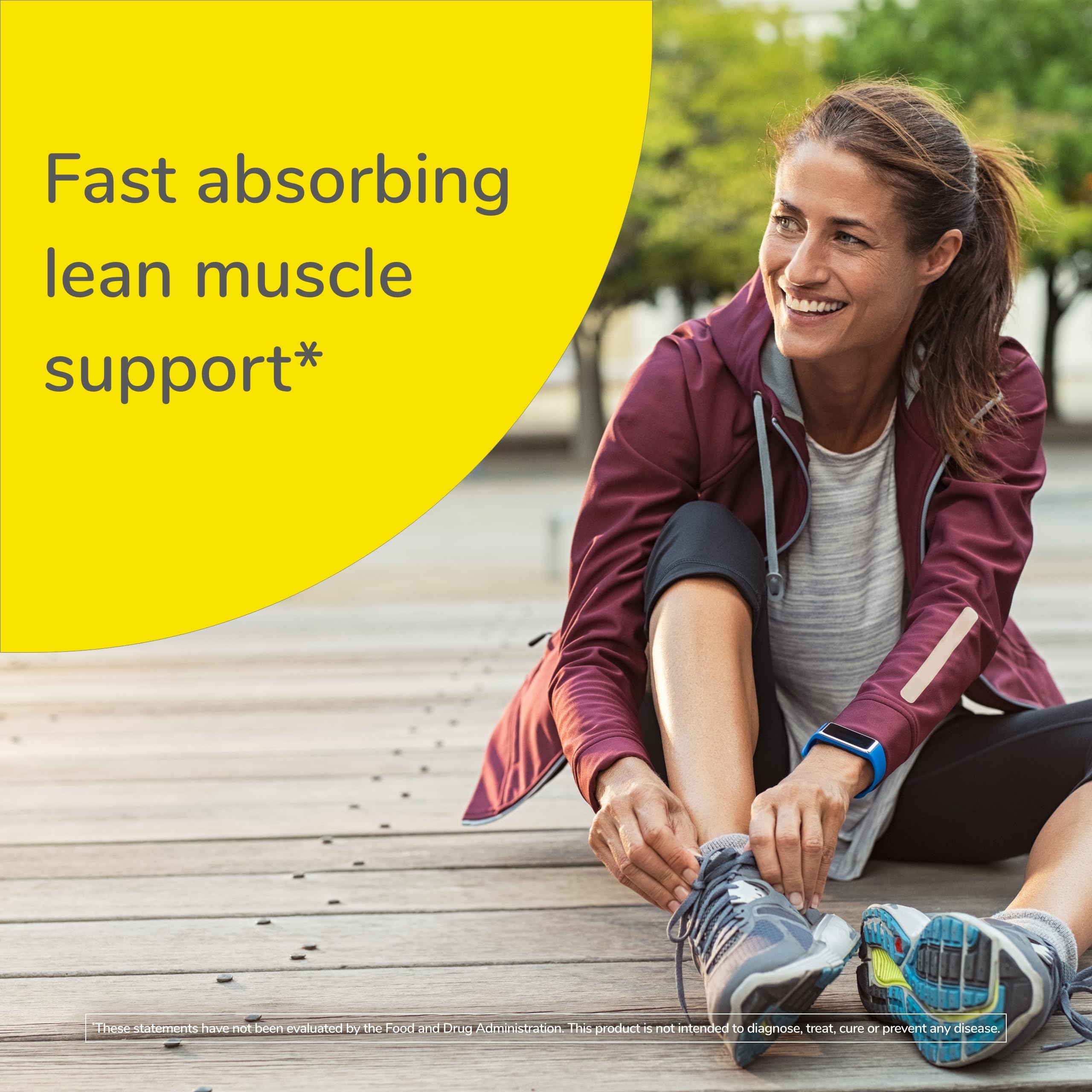 Twinlab Amino Fuel label close-up highlights pre- and post-workout benefits.