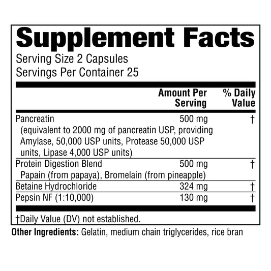 Close-up of Twinlab Super Enzyme Caps capsules illustrating convenient daily digestive enzymes