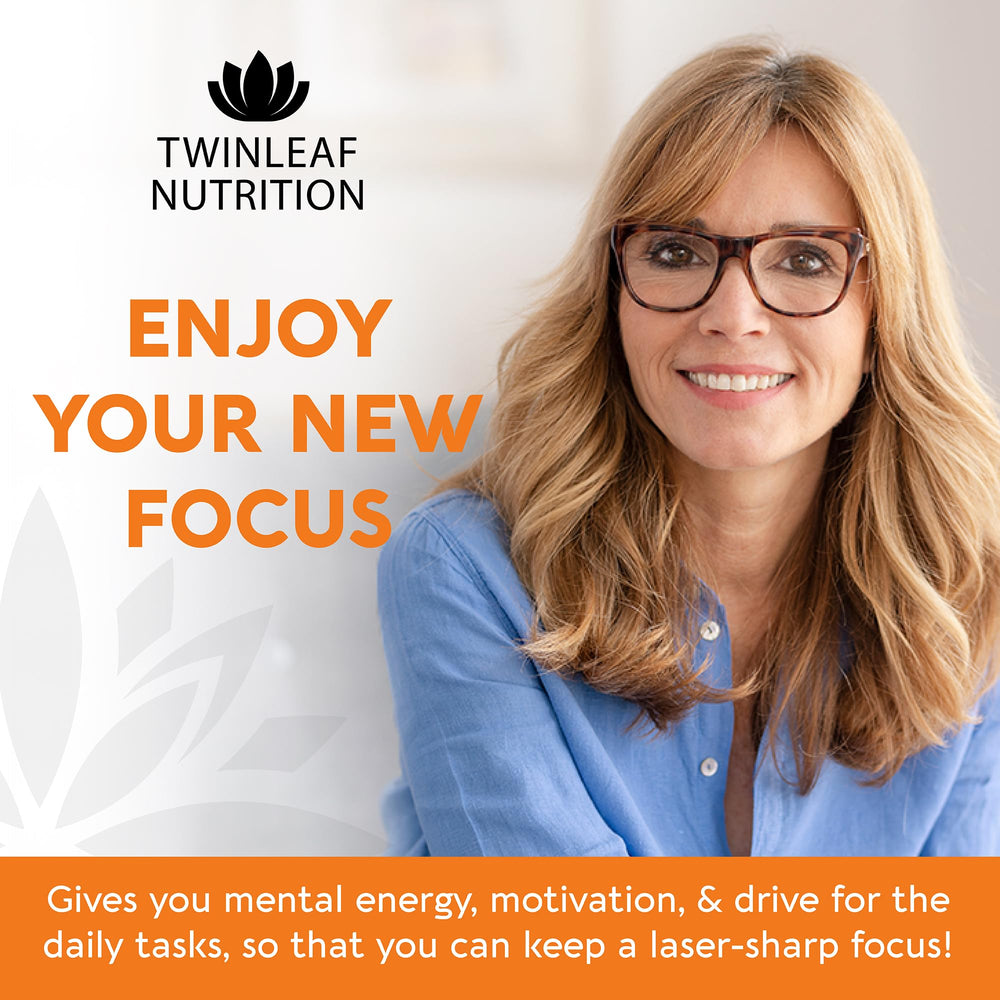 TWINLEAF NUTRITION dopamine brain-support label close-up with ingredient details