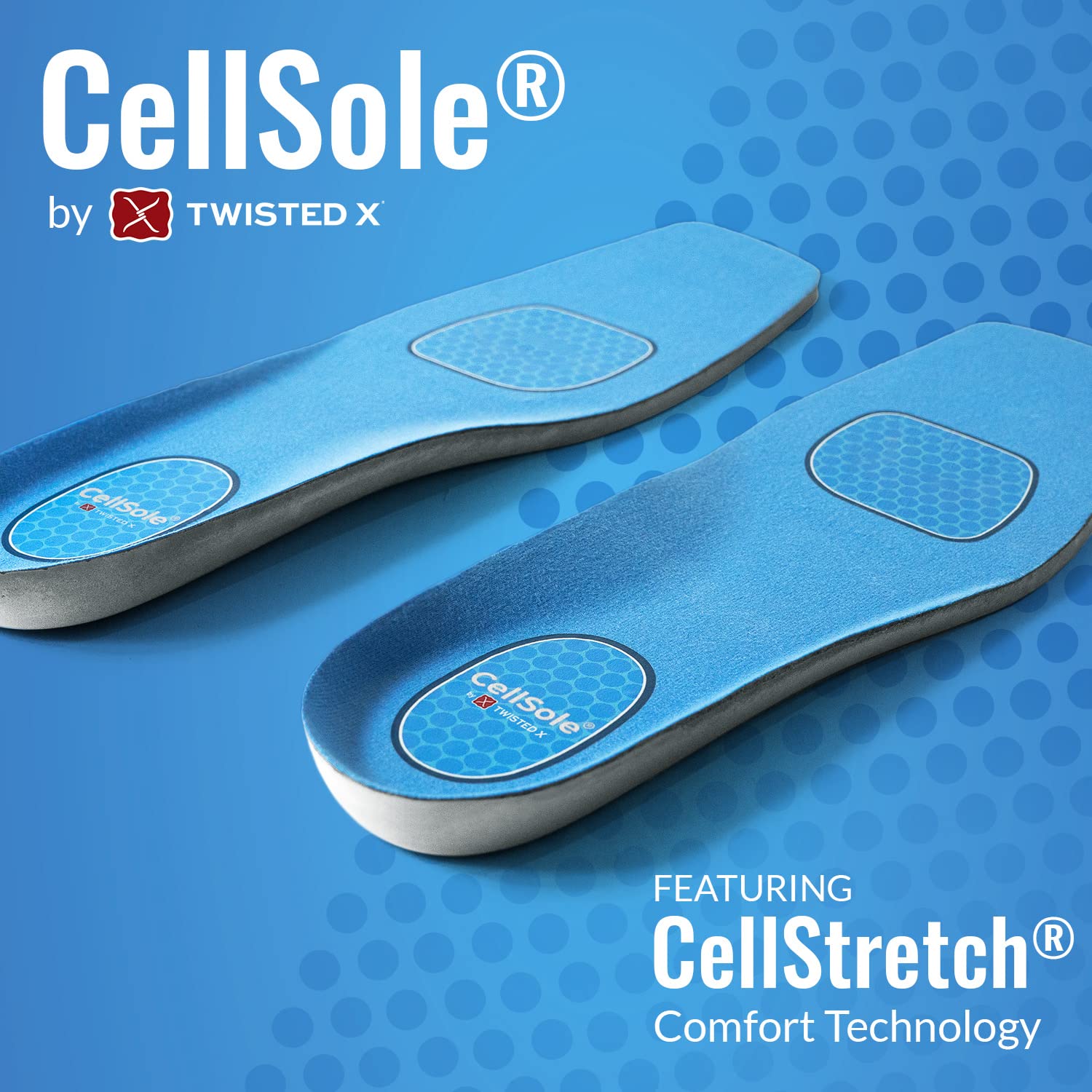 Twisted X CellSole durable construction supports daily wear in boots.