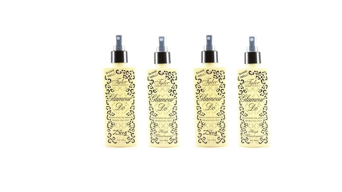 Tyler Diva Glamour Do candle spray bottle refreshing spaces with a long-lasting luxe fragrance