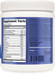 Bottle close-up highlighting Arginine AKG and L-Citrulline ingredients