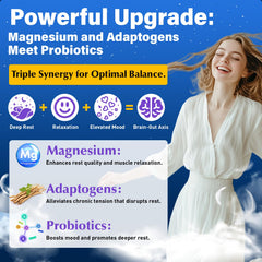 Tyssnouyn Magnesium Gummies with Ashwagandha and calming ingredients for stress support