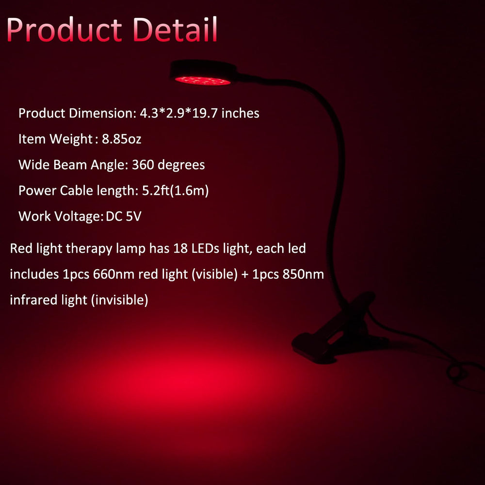 U4GLORY red light therapy panel angle adjustment for precise targeting