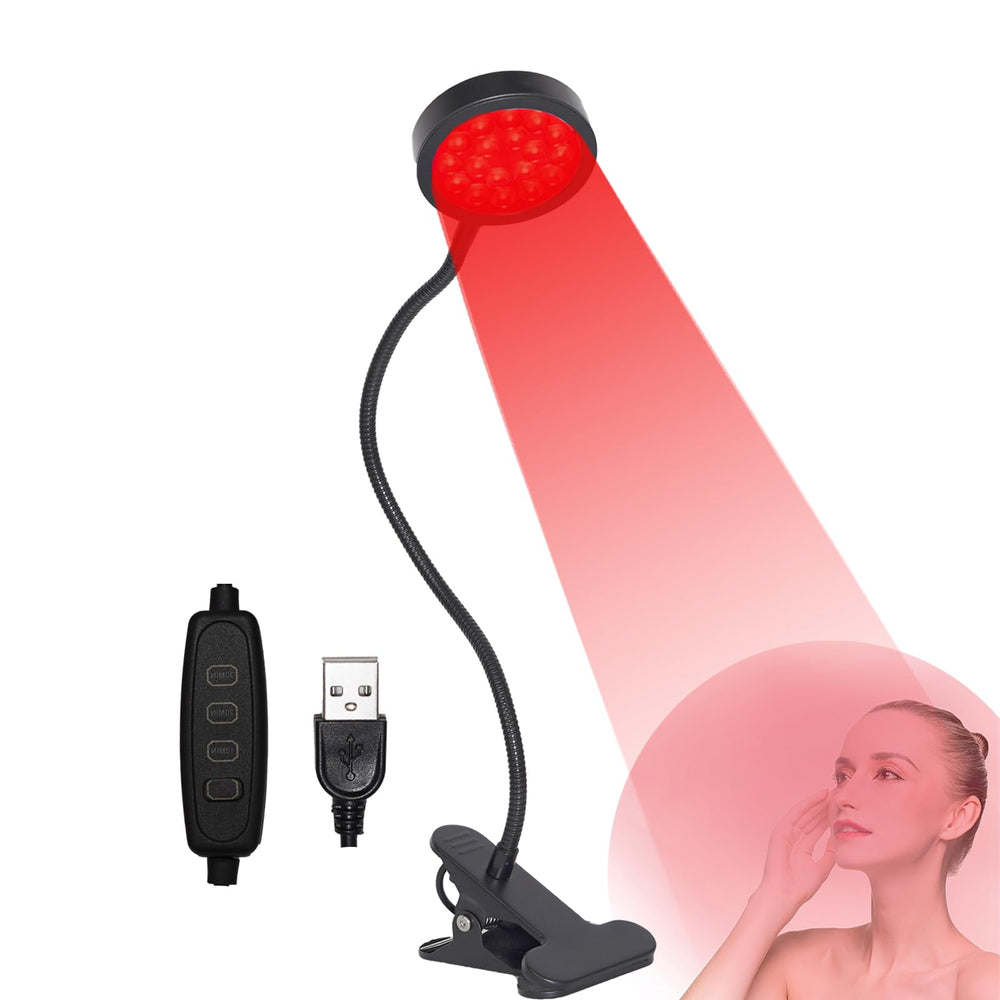 U4GLORY red light therapy panel front view for at home skin care