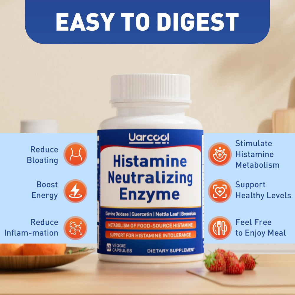 Ingredient list showing Vitamin C, B6, quercetin and bromelain for digestion.