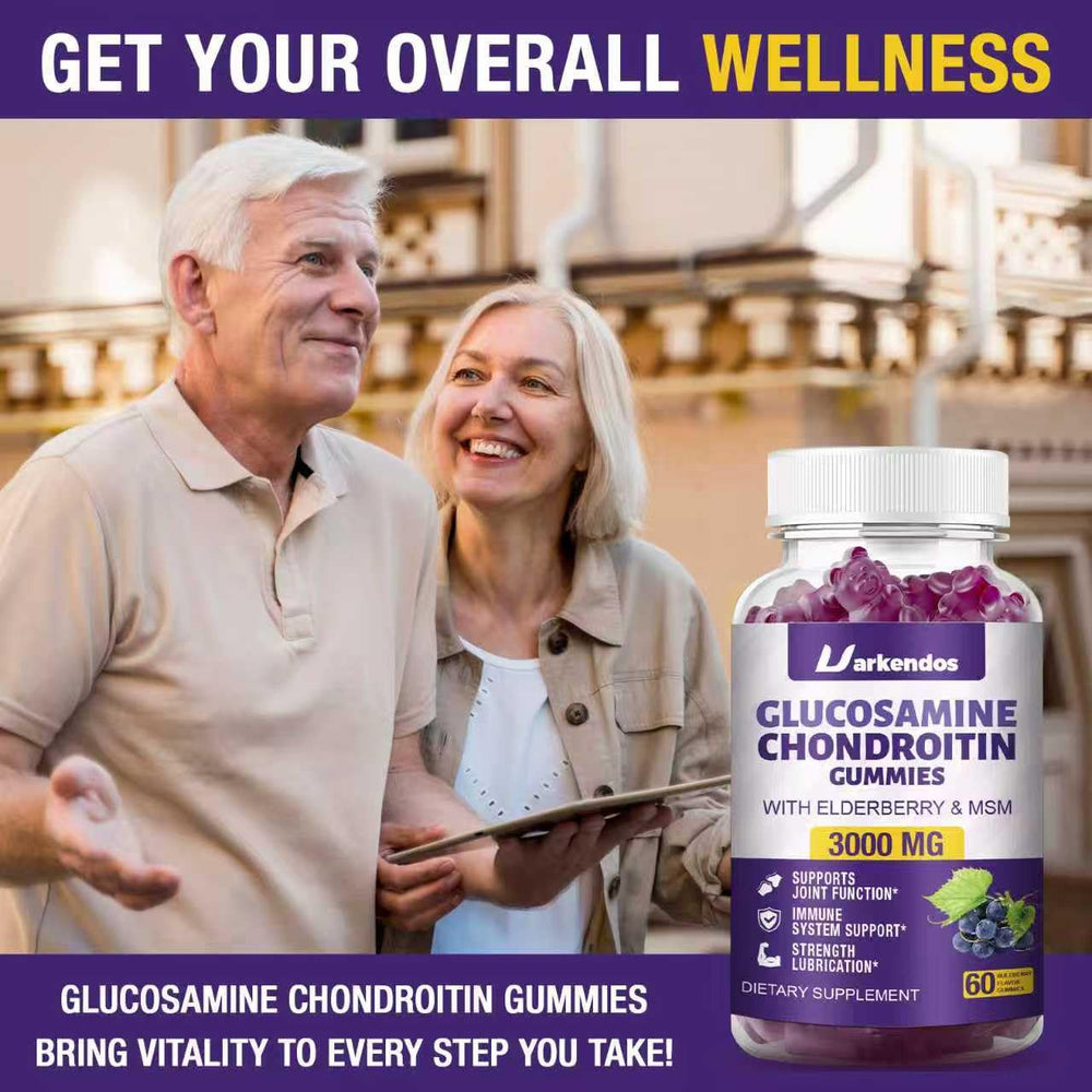 Serving suggestion for joint comfort with Uarkendos gummies