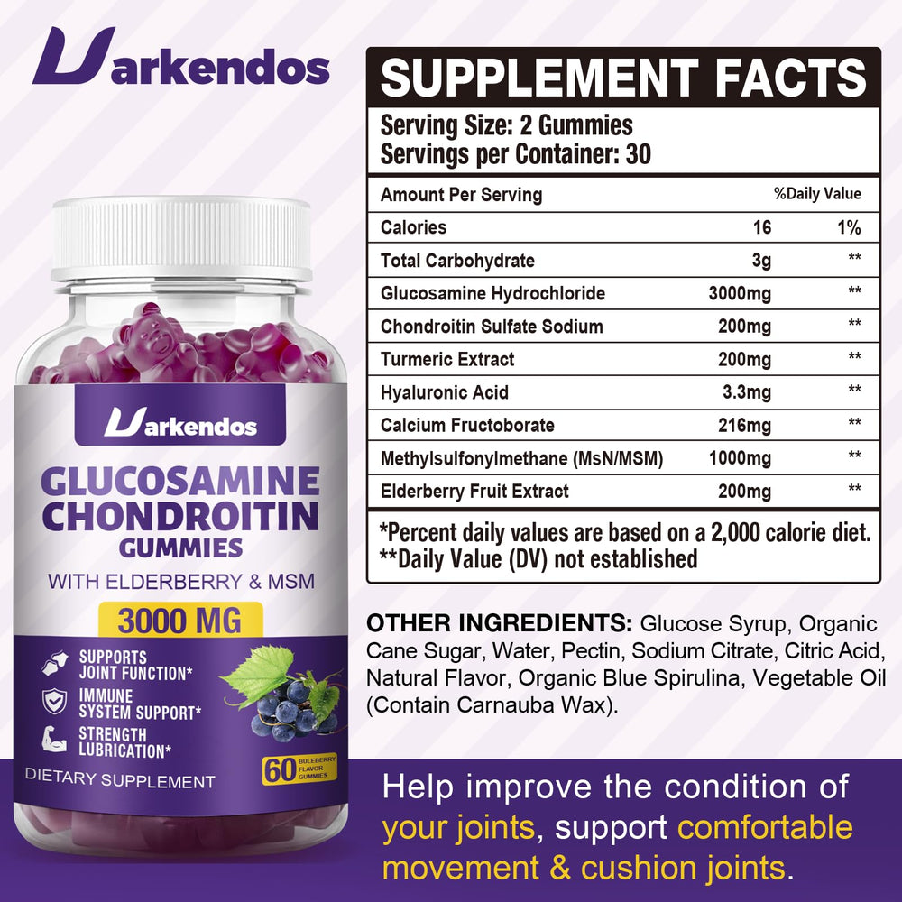 Closeup of Uarkendos gummies highlighting texture and flavor