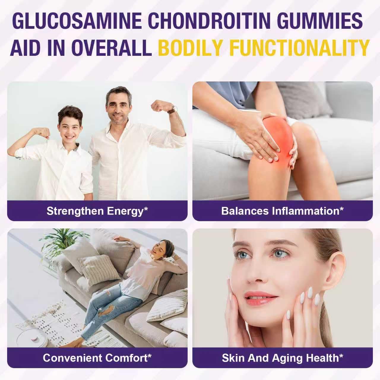 Front packaging showing adult-friendly daily health supplement