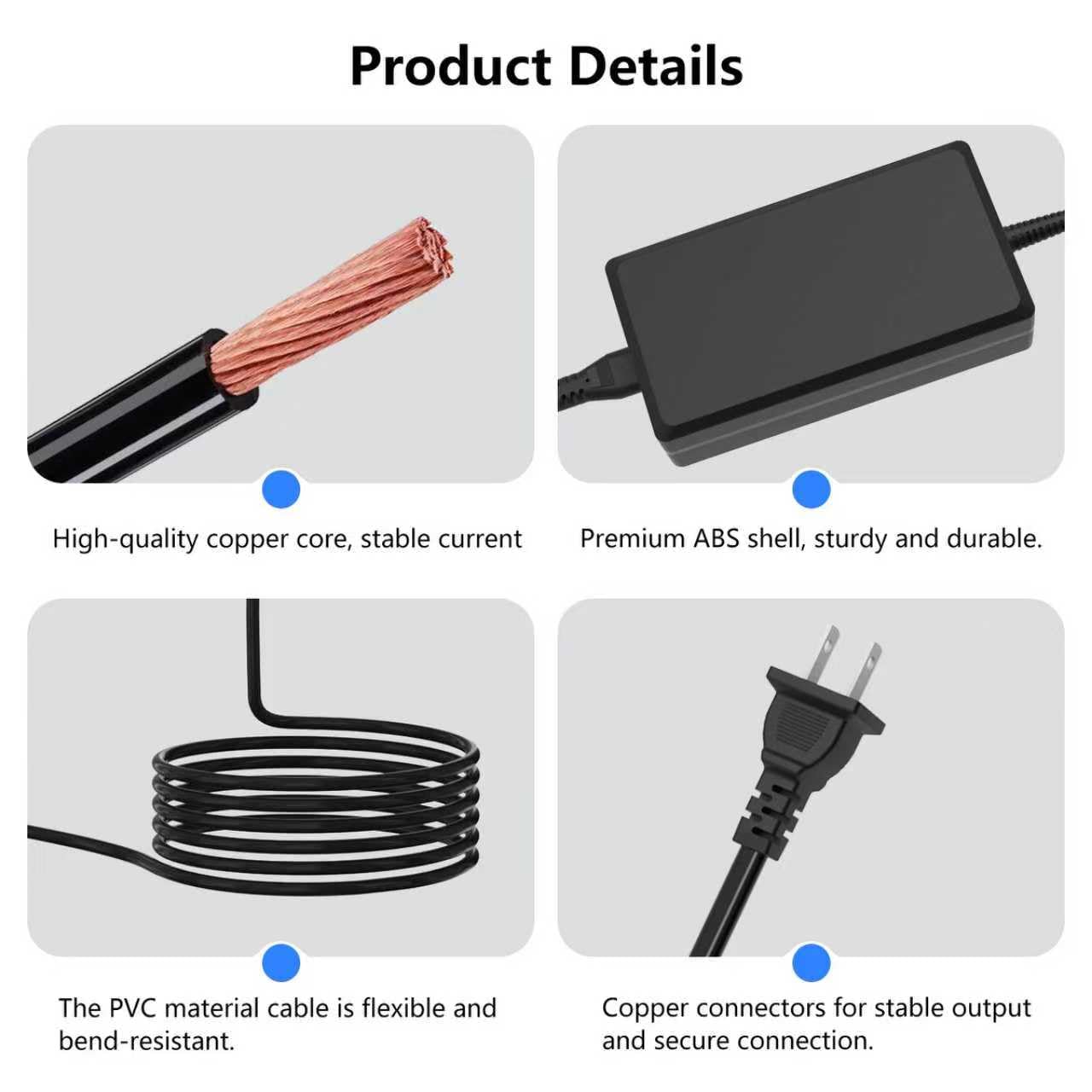 UAUSE packaging with the included cord ready for setup.