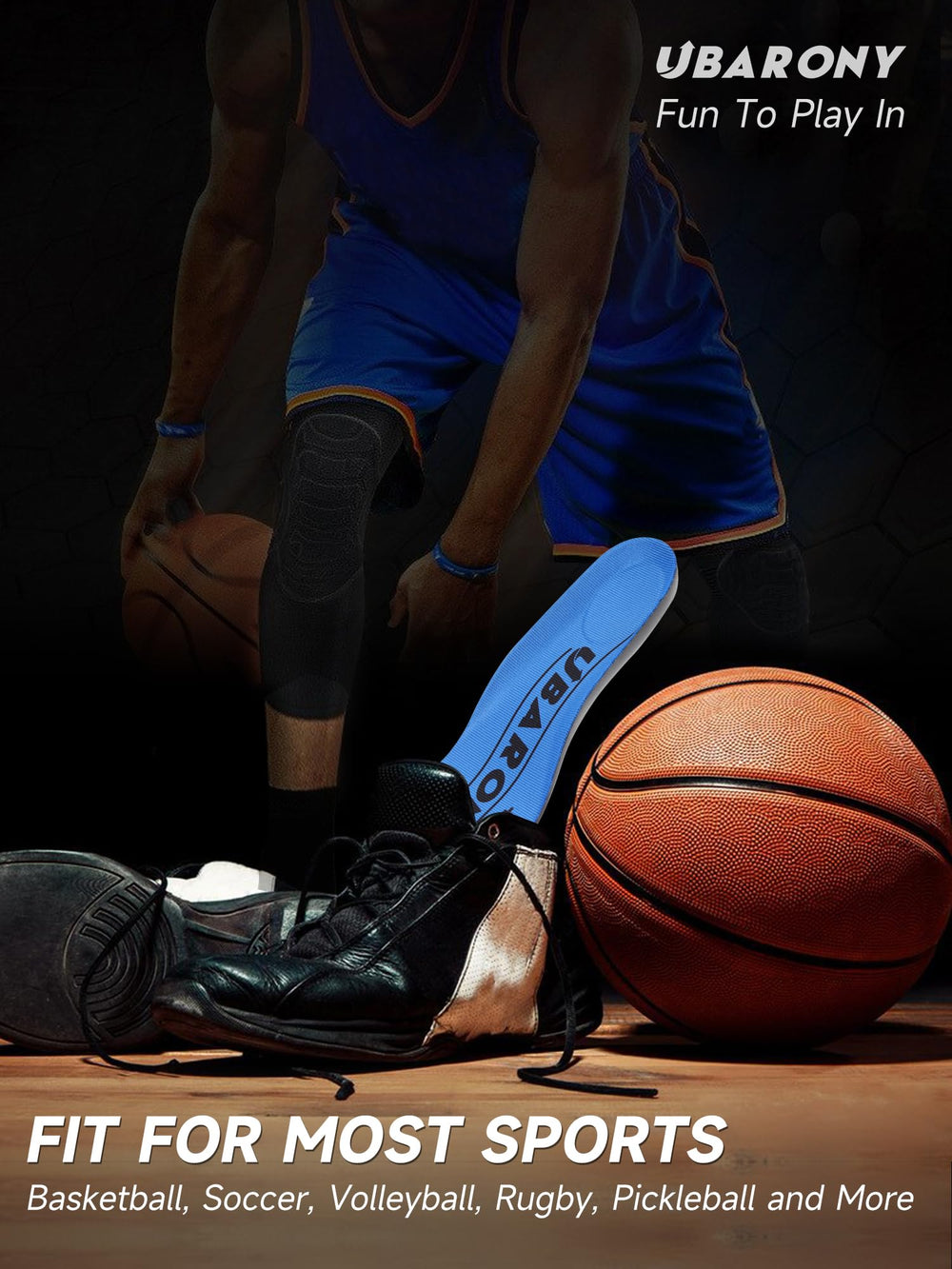 UBARONY insoles easily transfer between shoes to refresh comfort on the go.