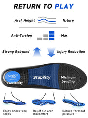 UBARONY Poron heel pad provides cushioned damping during long wear sessions.