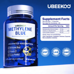 UBEEKOO packaging closeup shows compact bottle for on-the-go use.
