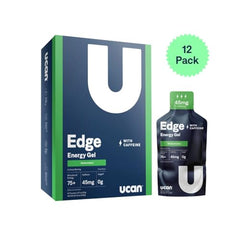 UCAN Edge open pack demonstrates convenient pre- or intra-workout fueling for active athletes.