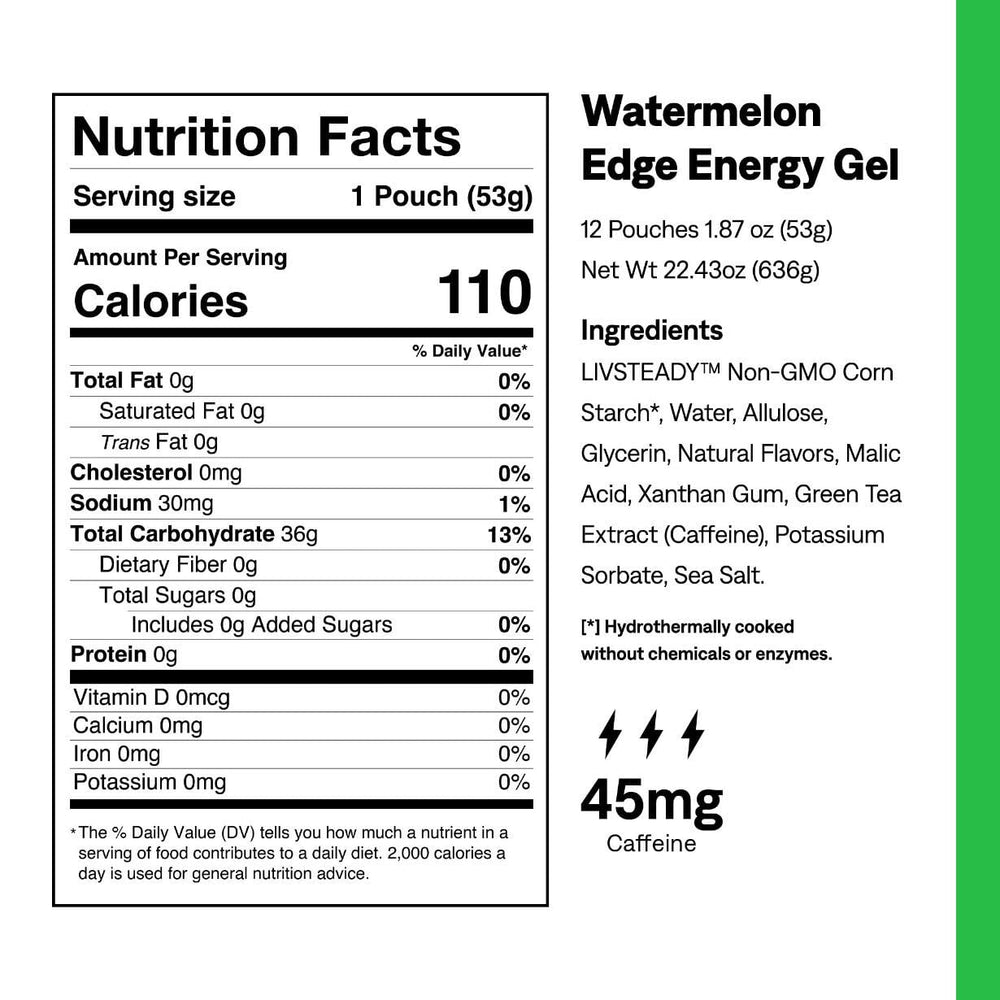 UCAN Edge gel in use during running highlights easy digestion and consistent energy.