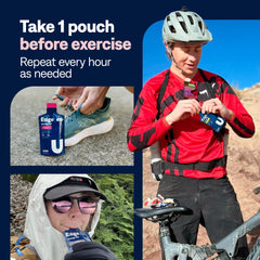 UCAN Edge compact packaging travels easily for workouts.