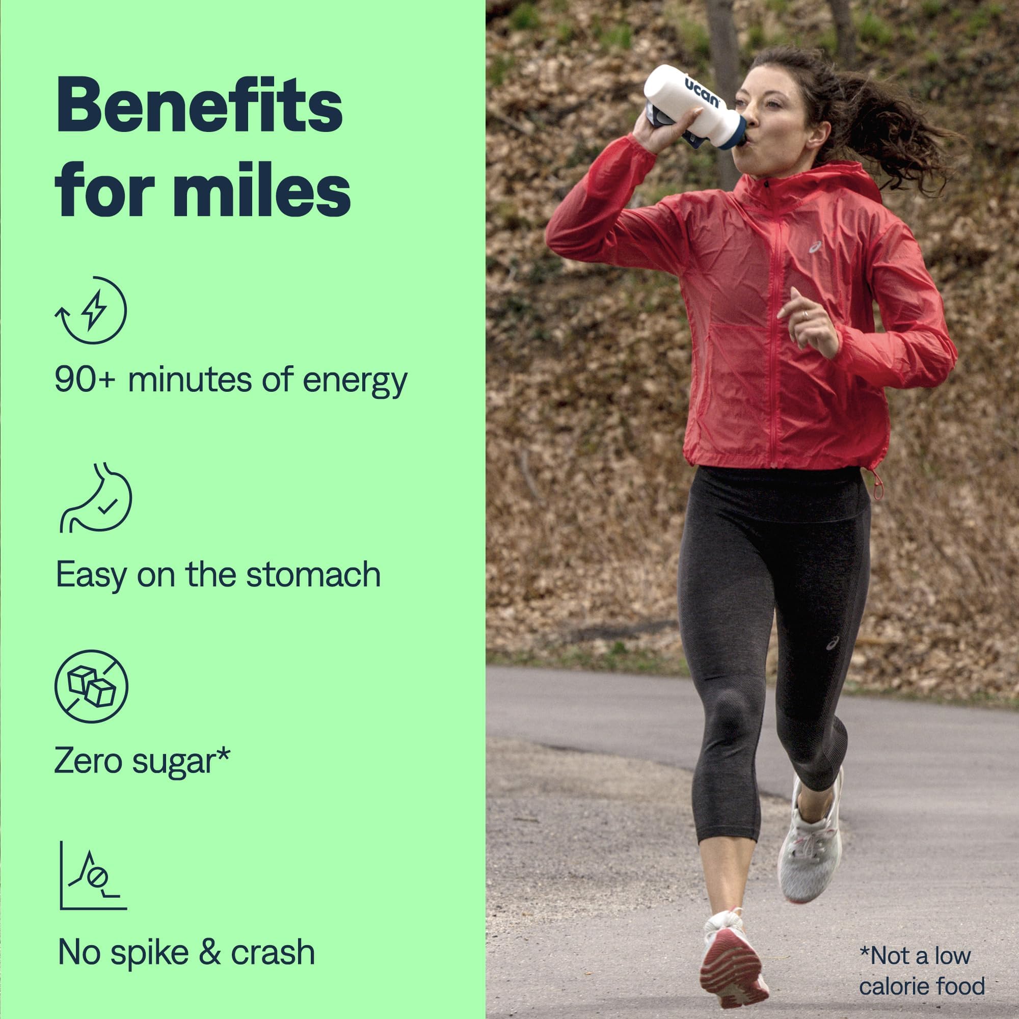 UCAN Energy Lemon pouring into glass demonstrates smooth mix and rapid hydration.