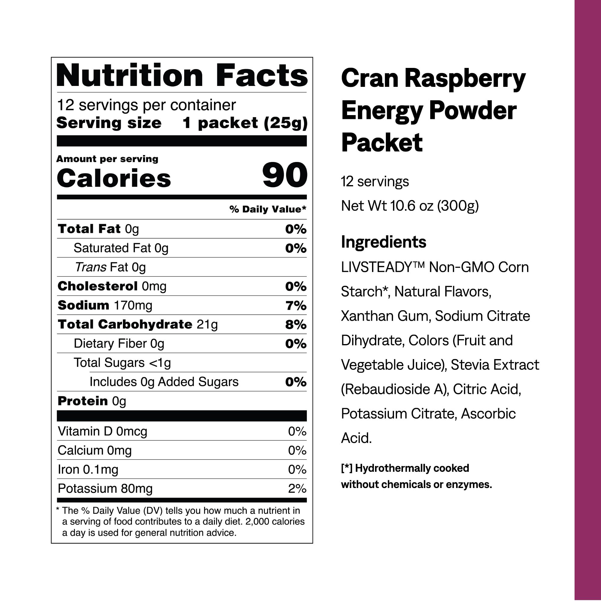 UCAN Cran-Raz packaging on gym bench highlighting keto-friendly vegan formula