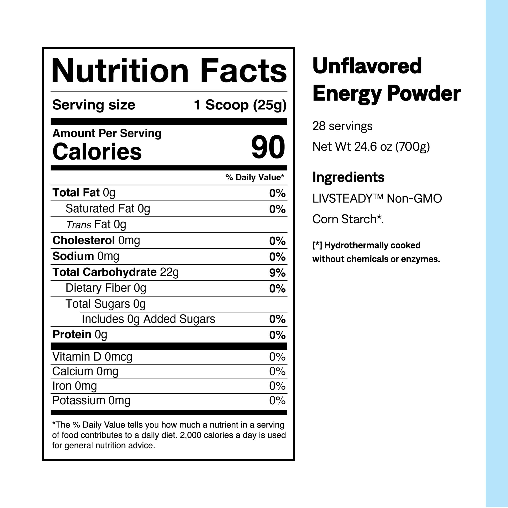 UCAN Energy Powder served with water during a run or gym session.