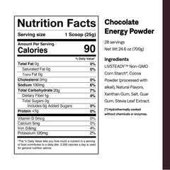 UCAN Energy Powder pouring into cup for steady energy without sugar