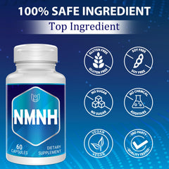 Storage-friendly NMNH packaging suitable for easy at-home use.