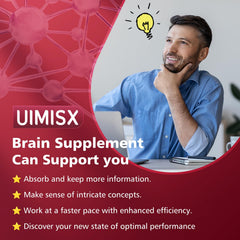 UIMISX bottle on a clean desk with natural light.