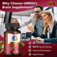 Capsules poured into a glass showing an easy daily habit.