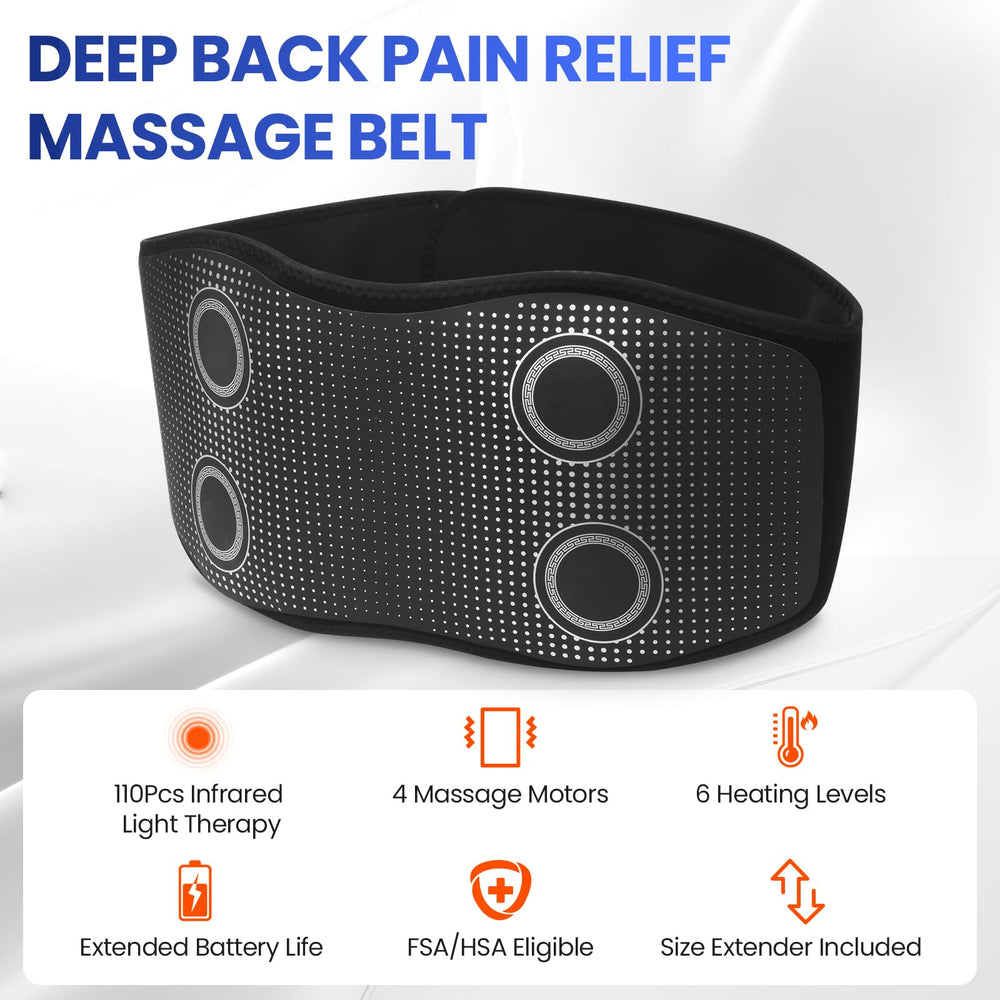UISJL red-light therapy feature penetrates deep to soothe tired muscles during use