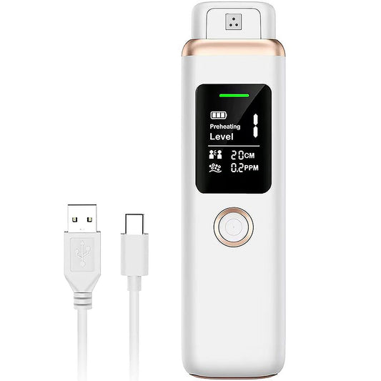 Ujhosld Bad Breath Tester front view with sensor and display for quick odor checks.
