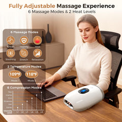 Uladis control panel displays 6 modes for customizable relief.