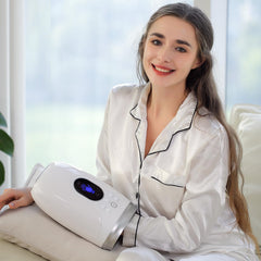 Uladis heat settings paired with massage for comfortable warmth.