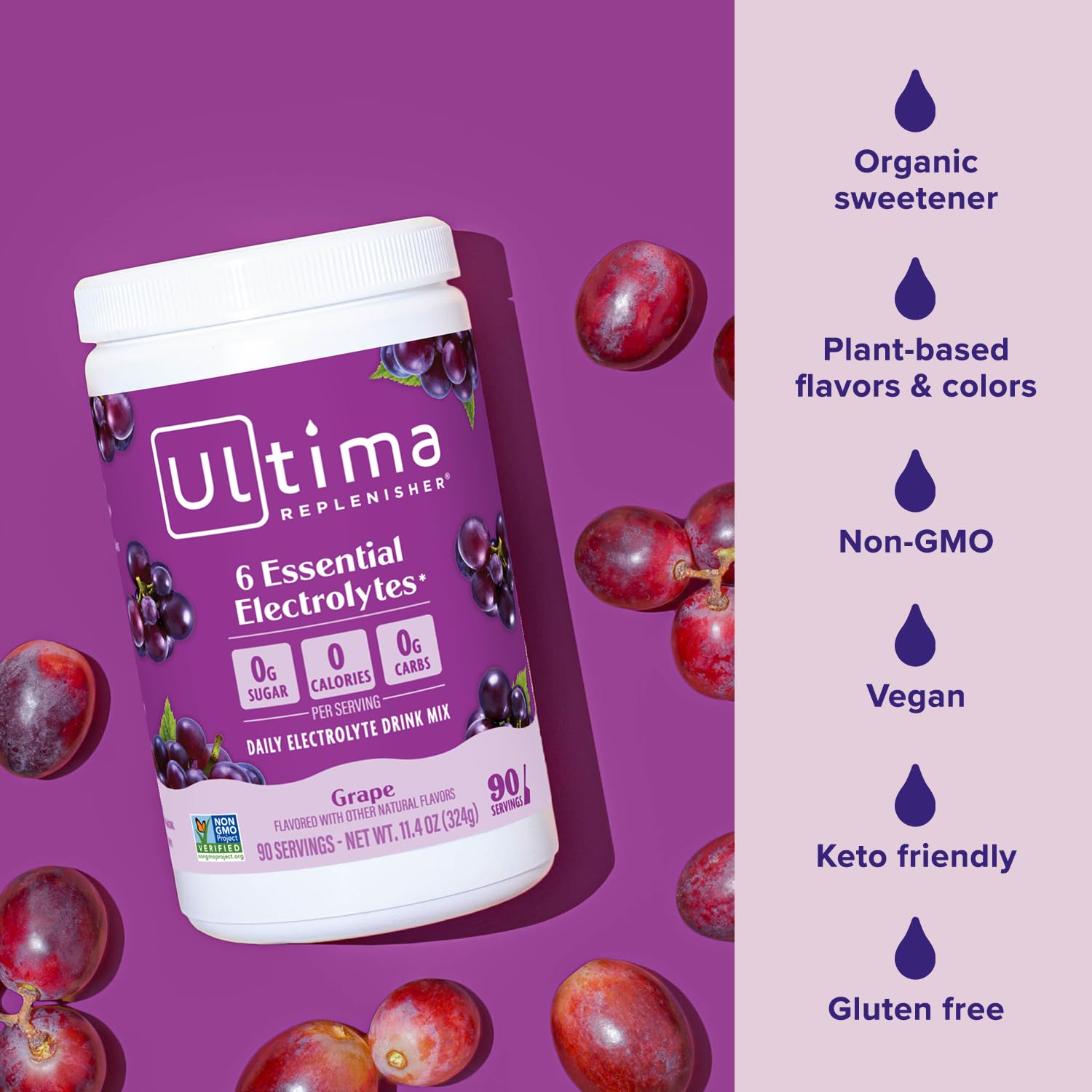 Ultima Replenisher during workout for quick electrolyte replenishment.