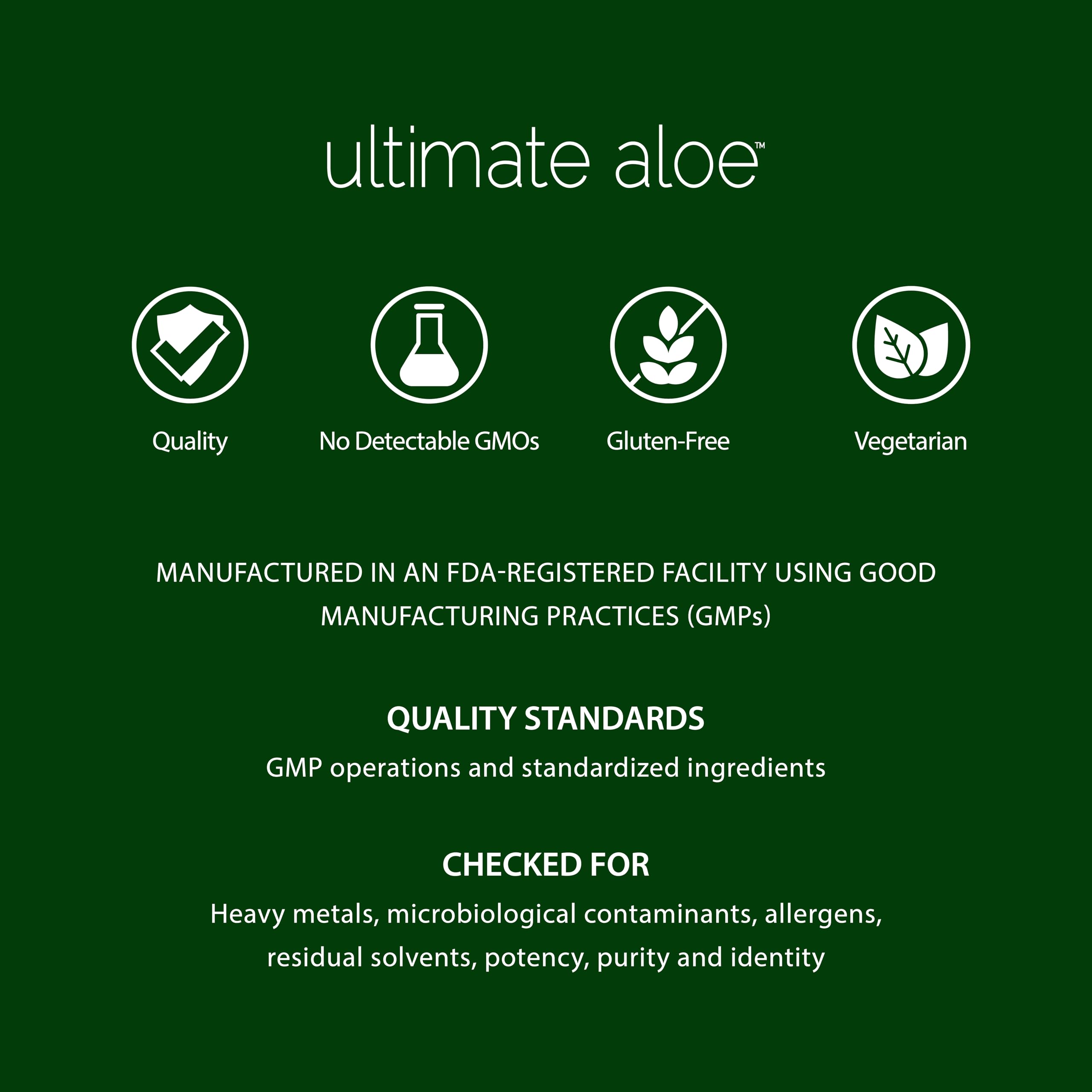 Ultimate Aloe with smoothie mix supports simple daily wellness.