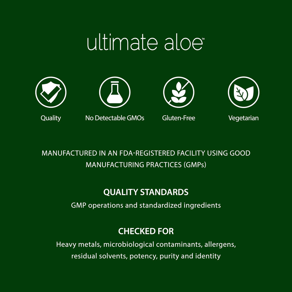 Ultimate Aloe with smoothie mix supports simple daily wellness.