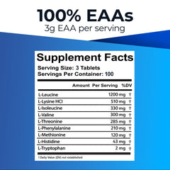 Close-up of Ultimate EAA bottle pouring for convenient dosing during workouts