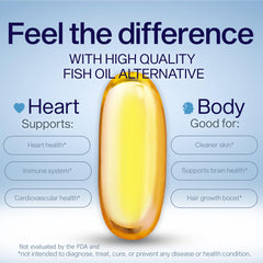 ULTIMATE EFAs YES bottle front view captures a heart-healthy and skin-supportive nutrition story