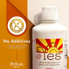 ULTIMATE EFAs Yes Herbal Immunity ingredients burdock highlights plant-based wellness benefits