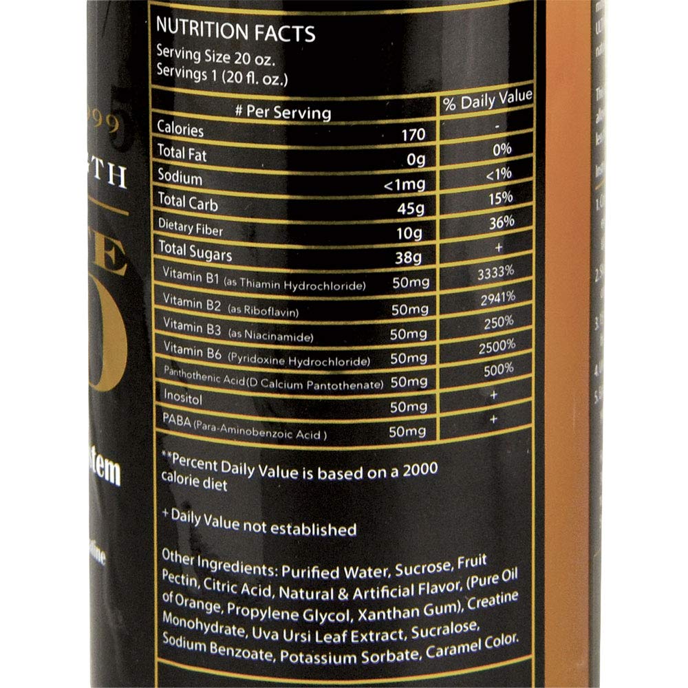 Ultimate Gold detox drink pineapple visual inviting a refreshing sip.