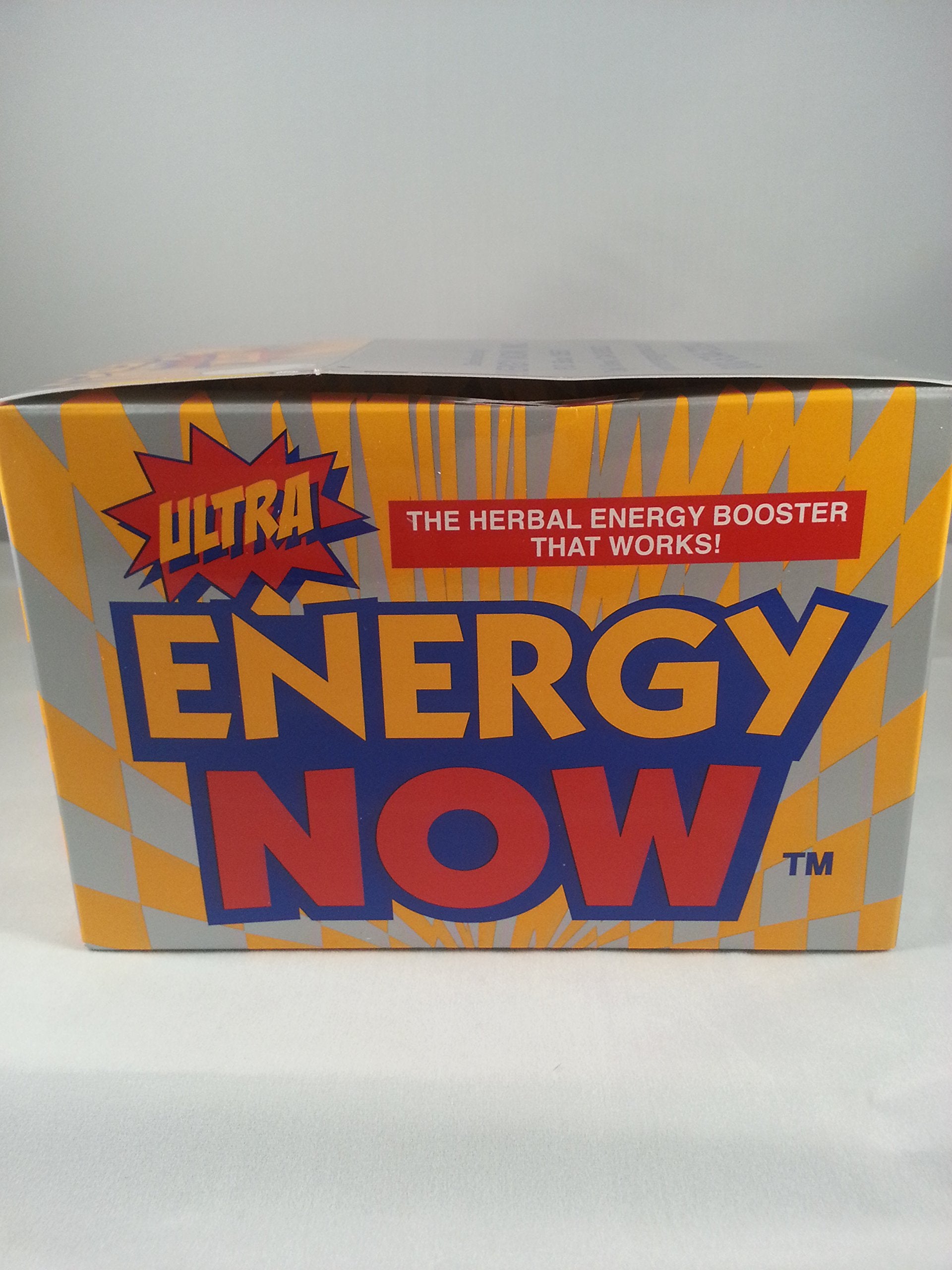 ULTRA ENERGY Now 48-pack box front for convenient daily energy on the go.