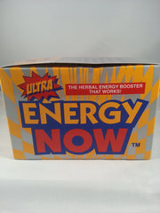 ULTRA ENERGY Now 48-pack box front for convenient daily energy on the go.